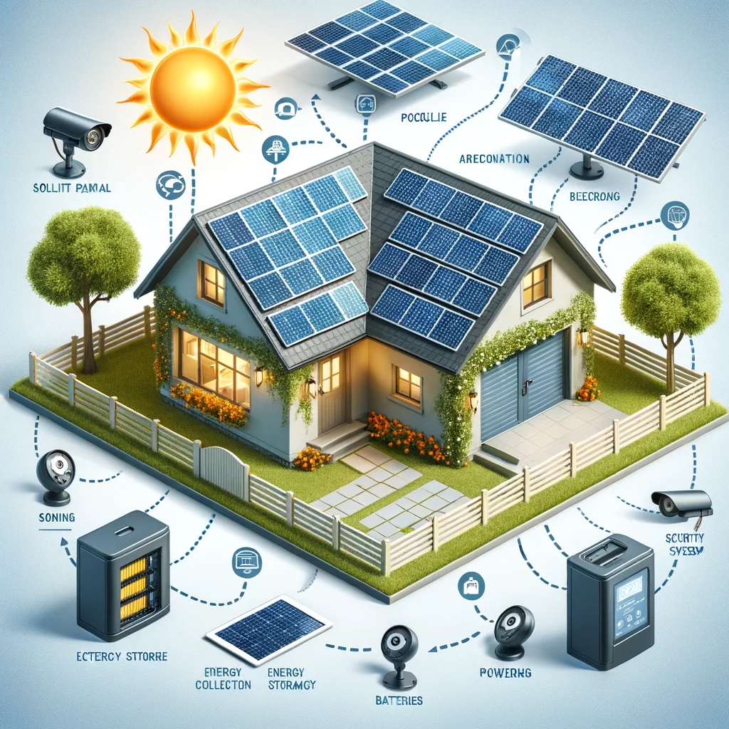 Cómo Funcionan los Sistemas de Seguridad con Energía Solar Cómo Funcionan los Sistemas de Seguridad con Energía Solar