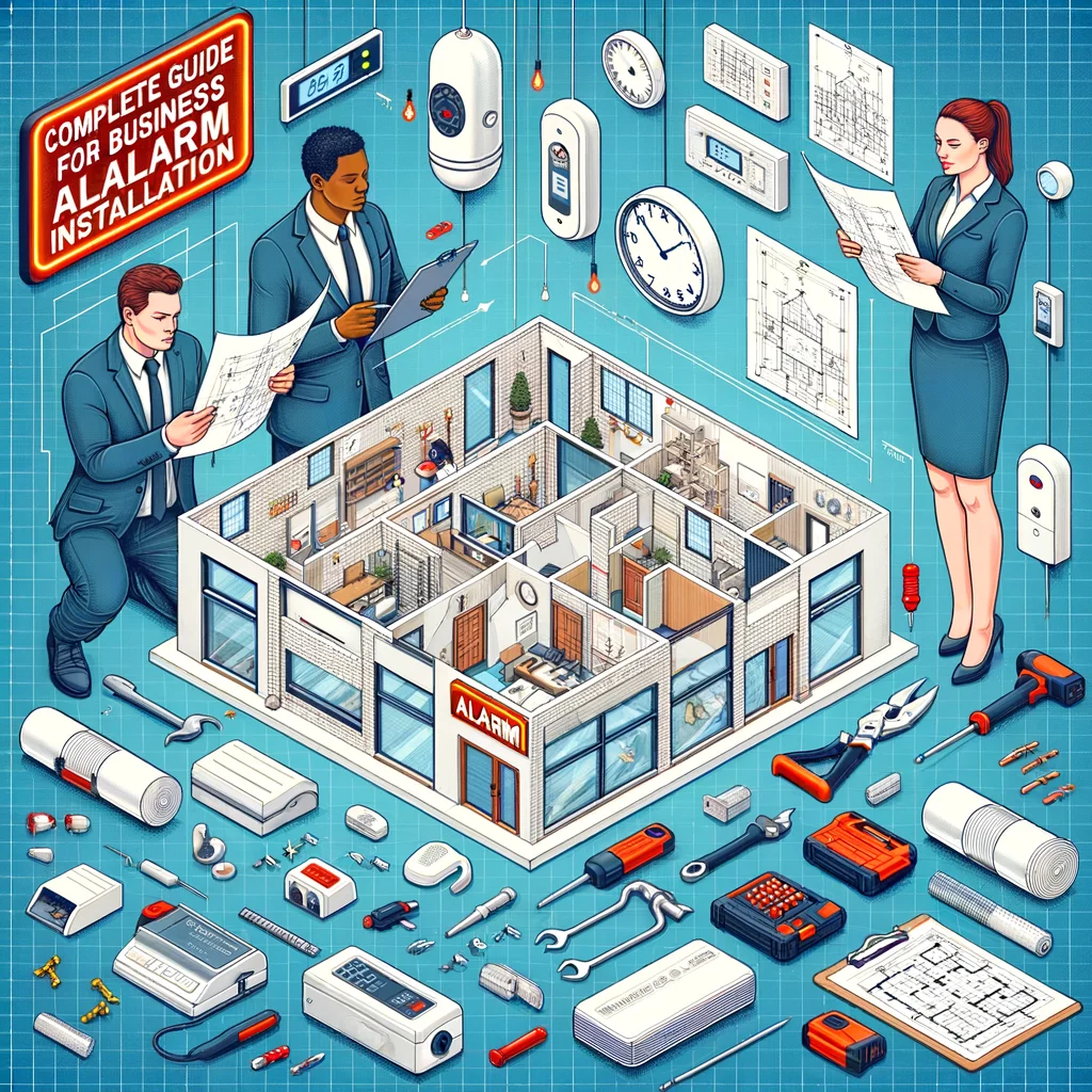 Guía Completa para la Instalación de Alarmas en Negocios Guía Completa para la Instalación de Alarmas en Negocios