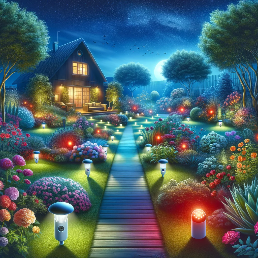 Seguridad en el Jardín: Iluminación y Sensores de Movimiento Seguridad en el Jardín: Iluminación y Sensores de Movimiento