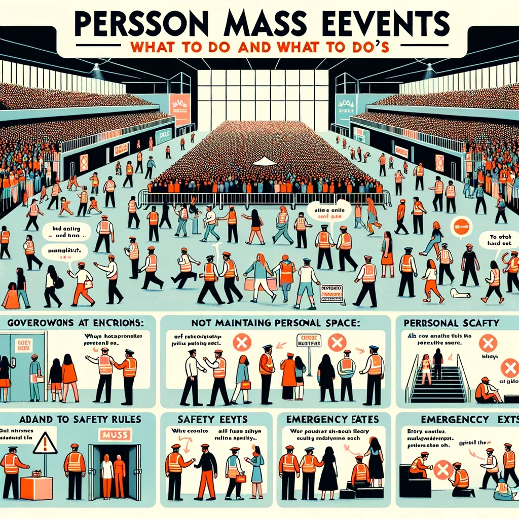 Seguridad Personal en Eventos Masivos: Qué Hacer y Qué Evitar Seguridad Personal en Eventos Masivos: Qué Hacer y Qué Evitar